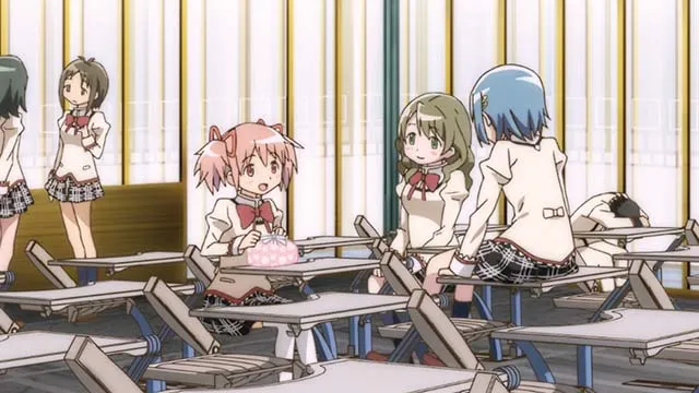 まどか前後編学校