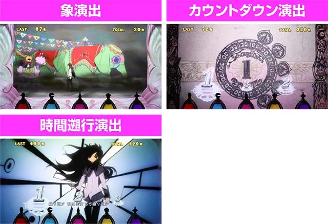 まどか前後編AT中高期待度演出