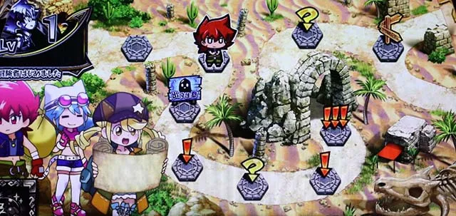 秘宝伝 解き放たれた女神ダンジョンマップ