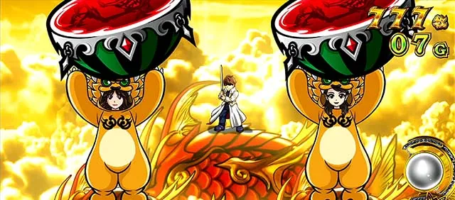 パチスロ　牙狼魔戒ボーナス鋼牙ダブルナビ