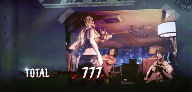 デビルメイクライ5ボーナスAT終了画面