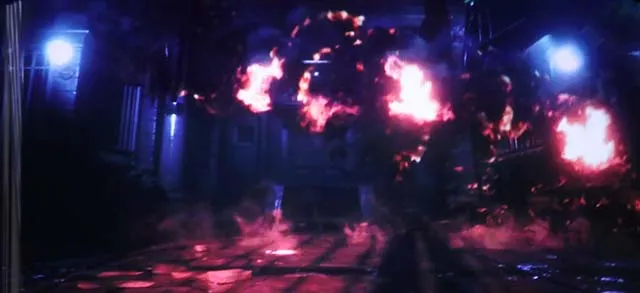 バイオハザードRE2外観ステージ