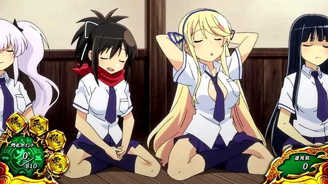 パチスロ閃乱カグラBURST UP忍屋敷