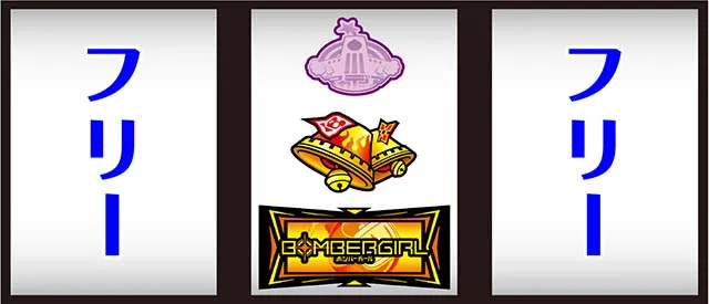 ボンバーガール打ち方中押し