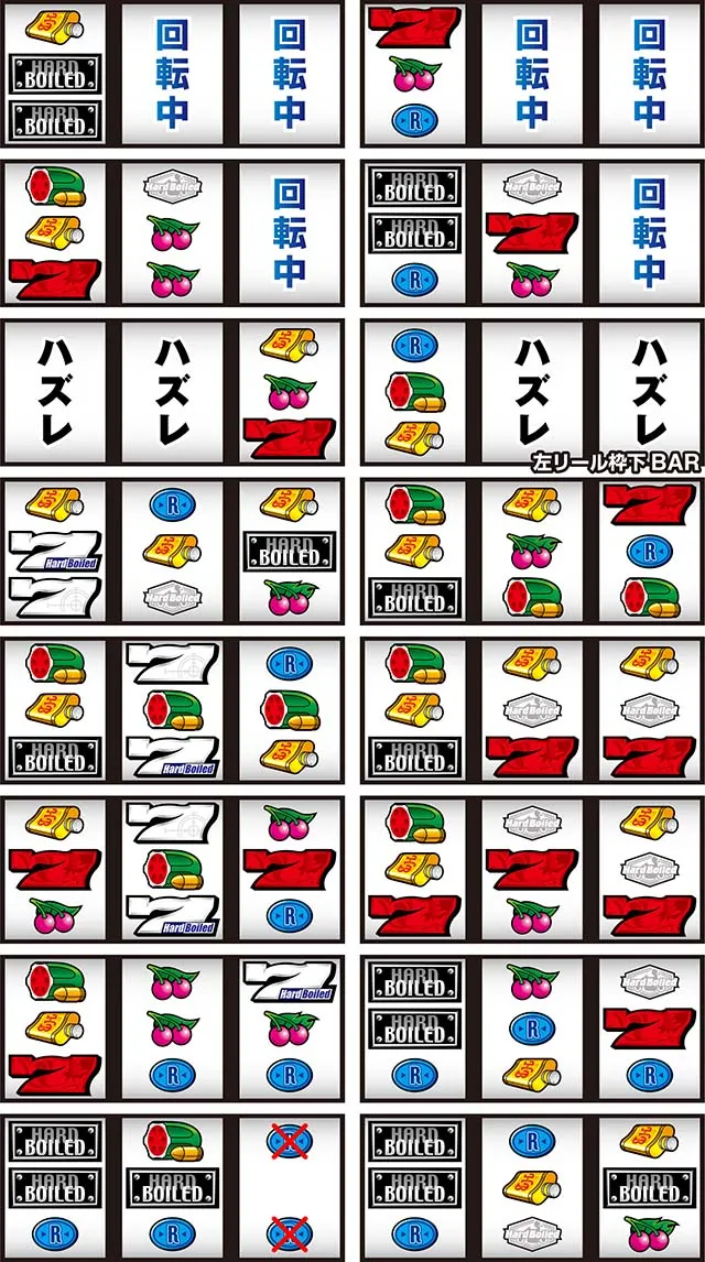 ハードボイルドリーチ目