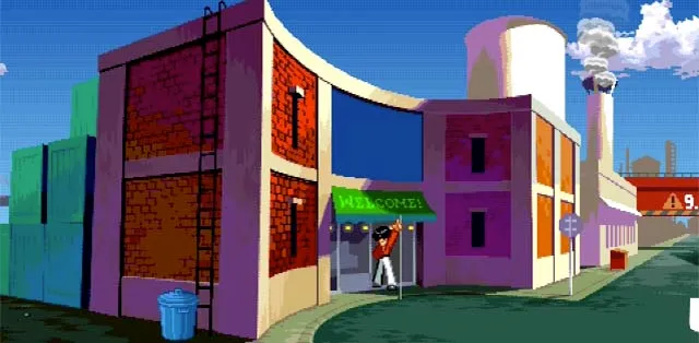 ハードボイルド背景予兆