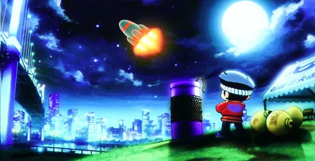 花火絶景花火百景ステージキャラクター演出