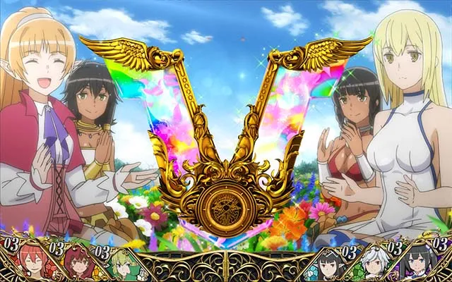 ソードオラトリアボーナス告知画面