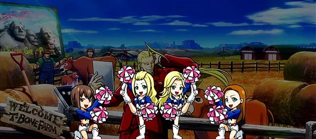 エリートサラリーマン鏡ミニガールズ演出