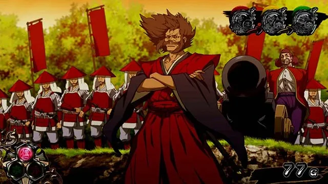 真天下布武ステージ夕方