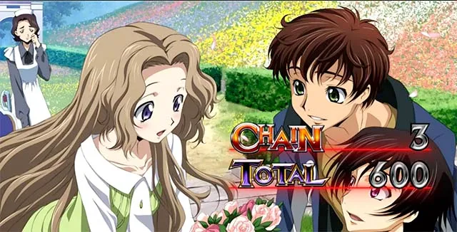 パチスロコードギアス反逆のルルーシュ3 C.C.&Kallen ver.ギアス3CCカレンAT終了画面ナナリースザクルルーシュ設定1否定