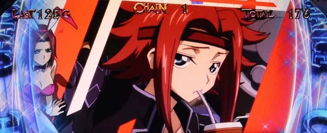 パチスロコードギアス反逆のルルーシュ3 C.C.&Kallen ver.ギアス3CCカレン演出