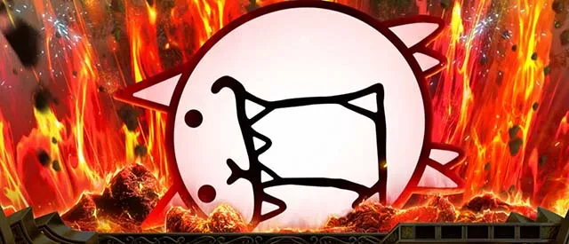 ぱちスロにゃんこ大戦争演出