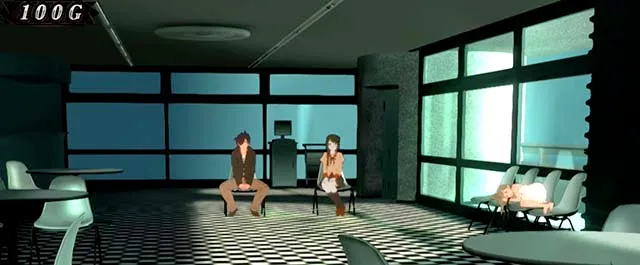 パチスロ傷物語 始マリノ刻通常時ステージ