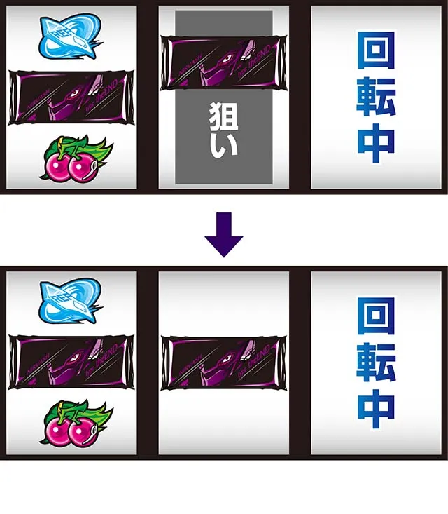 パチスロ交響詩篇エウレカセブン HI-EVOLUTION ZERO TYPE-ARTエウレカボーナス判別