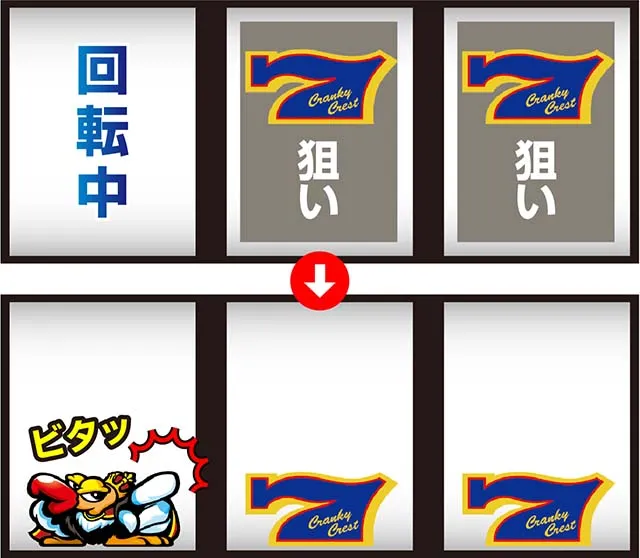 クランキークレスト打ち方技術介入