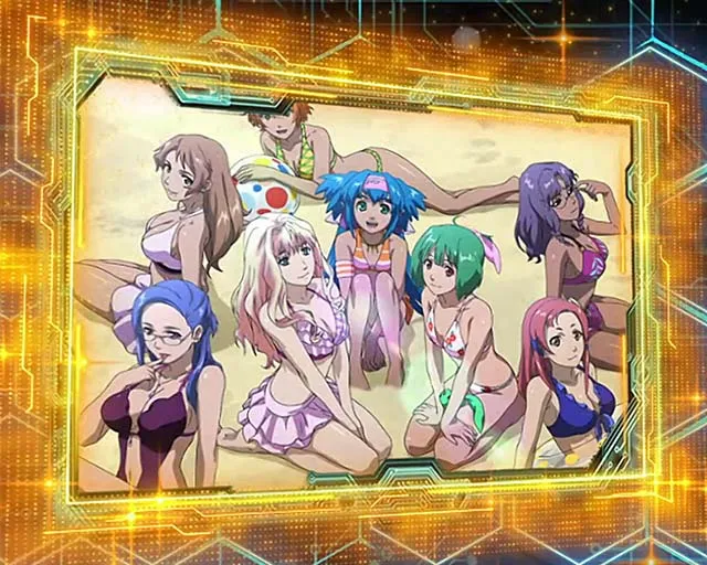 パチスロマクロスフロンティア4スマスロマクロスF4歌姫ボーナス終了画面