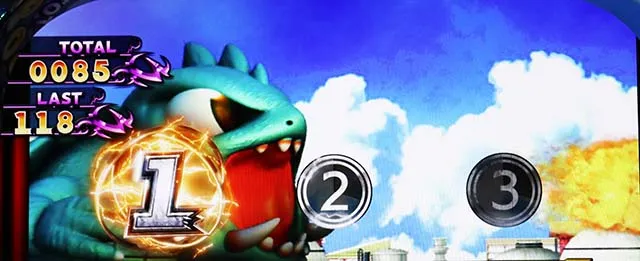 パチスロ ガメラ2BIG中