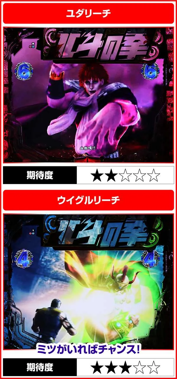 北斗の拳7通常時・シナリオ&バトル系