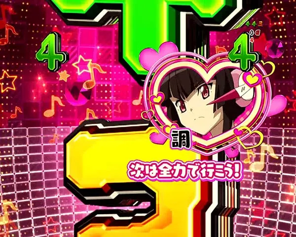 シンフォギアチャンス中予告・切歌&調モード