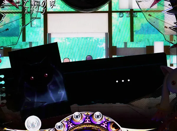 まどまぎパチンコ変動中・予告