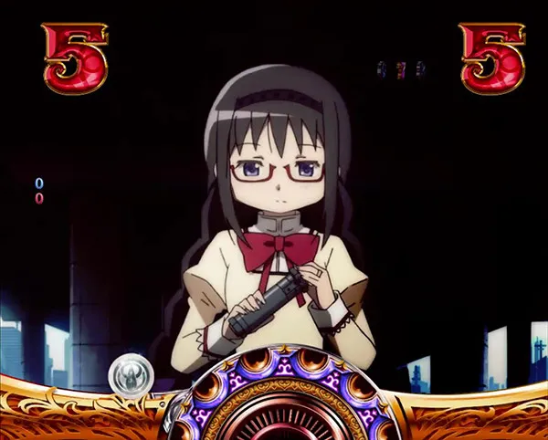 まどまぎパチンコ日常リーチ