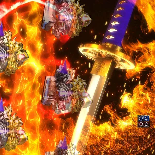 暴れん坊将軍炎獄鬼神確変中・予告・信頼度
