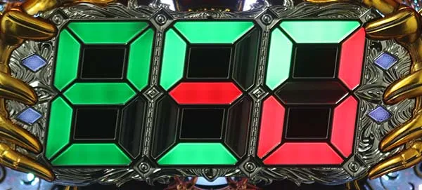ロードファラオ〜神の一撃〜・リーチ前予告