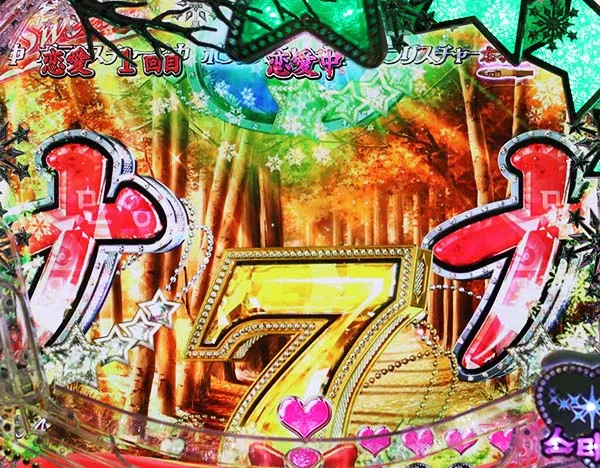 冬のソナタリメンバー甘デジ・恋愛モード中の予告・先読み予告