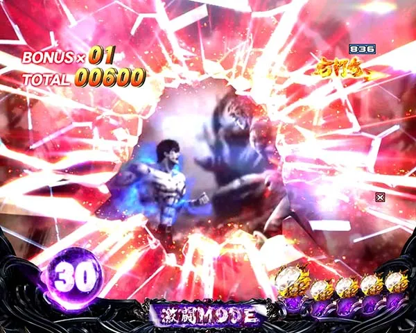 北斗の拳8激闘モード信頼度・秘孔SU予告
