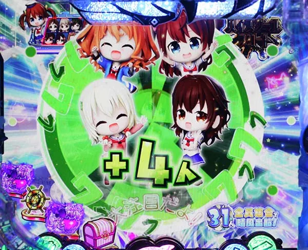 はいふりリーチ前予告・信頼度・はいふりんくゲーム