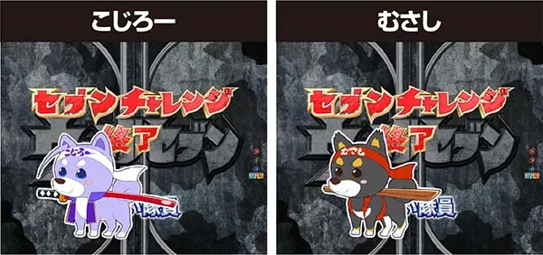ウルトラセブン2設定示唆演出・終了画面・キャラパターン