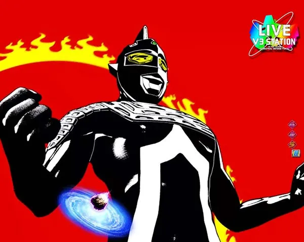 ウルトラセブン2通常時プレミアム演出・レインボー
