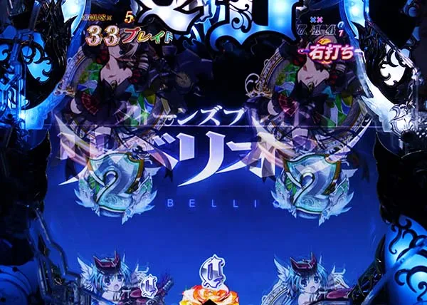 クイーンズブレイド3 レイナ確変ST(SUPERクイーンズタイムα)中予告・クイーンズチェンジ予告