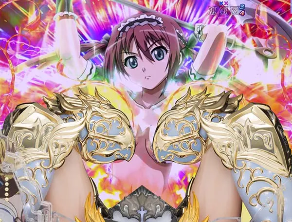 クイーンズブレイド3 レイナリーチ後予告・聖なるポーズ運命予告