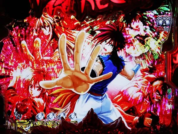 烈火の炎3リーチ後予告・信頼度・火影出陣予告
