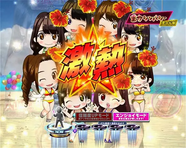 AKB48ビーチステージ・予告・信頼度・ミニキャラ水着ステップアップ予告