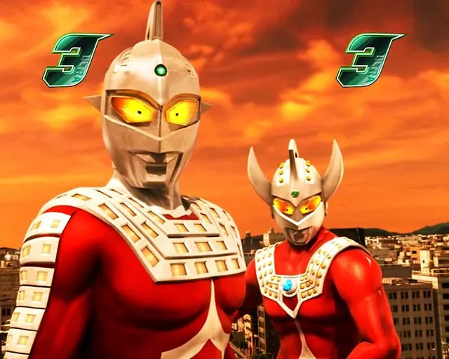 ウルトラ6兄弟ウルトラマンタロウ&セブン共闘VSタイラント
