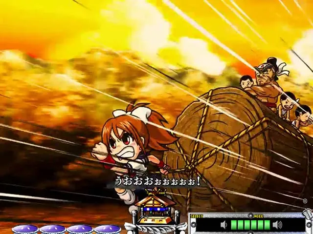天昇!姫相撲激走丸太ダッシュ