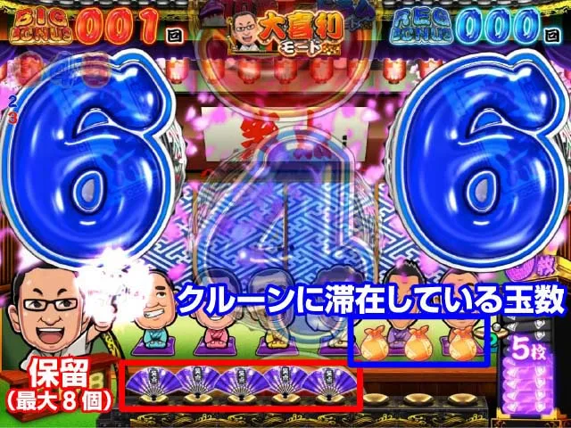 笑点保留表示