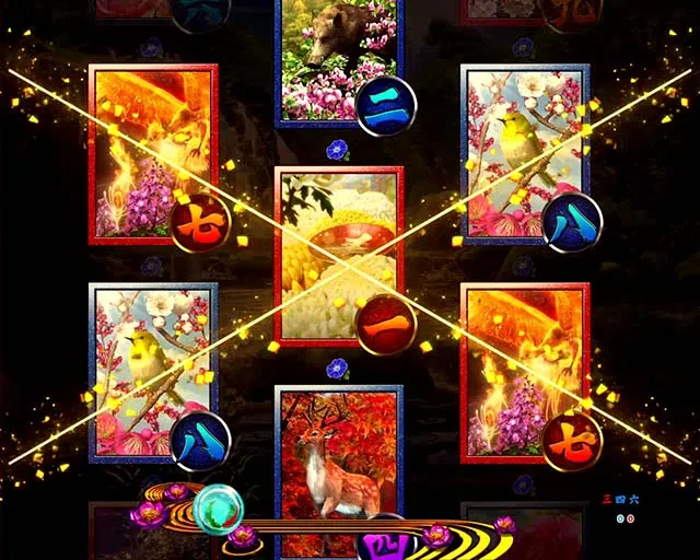 真花月2裏タッチ演出