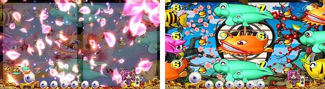 海物語JAPAN2金富士リーチ連続予告