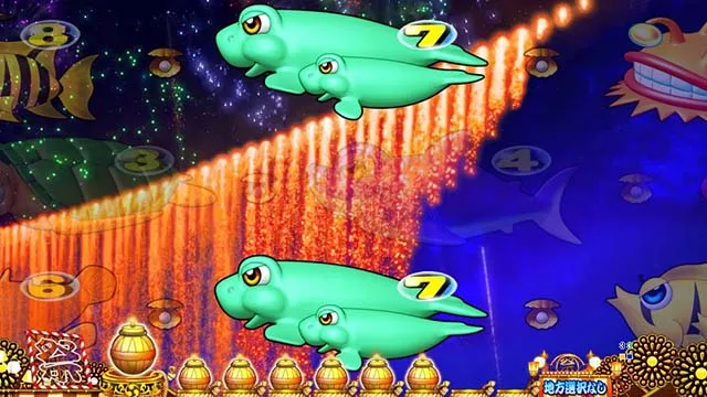 海物語JAPAN2金富士ナイアガラ花火リーチ