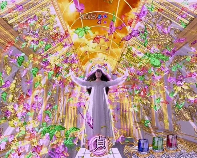 貞子3D2甘デジ・予告・茜予告