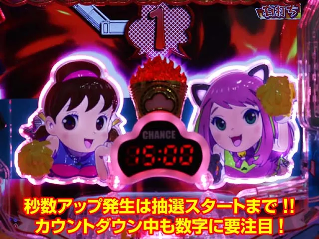 おそ松さんの頑張れゴールデンロード・役物抽選・規定時間