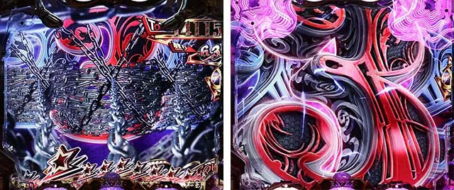 ルパン三世～復活のマモー～・LIPINTHESHOWTIME中・巨大図柄リーチ