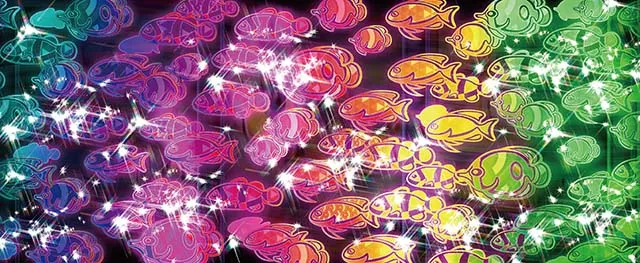ドラム海物語INJAPANジャパンモード専用演出・スペシャル魚群タイム