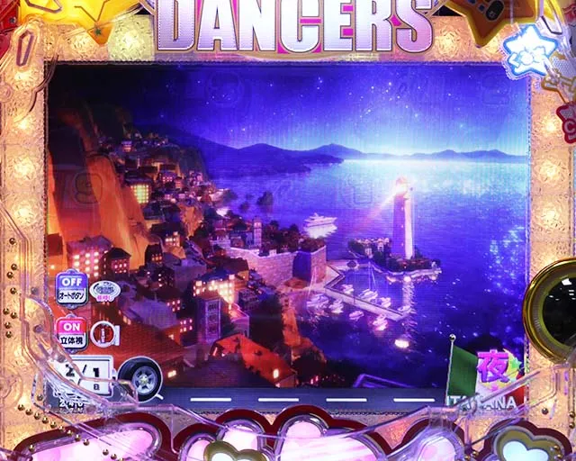 乗物娘WITHサイバージャパンダンサーズ・くるまモード中演出・夜背景変化予告