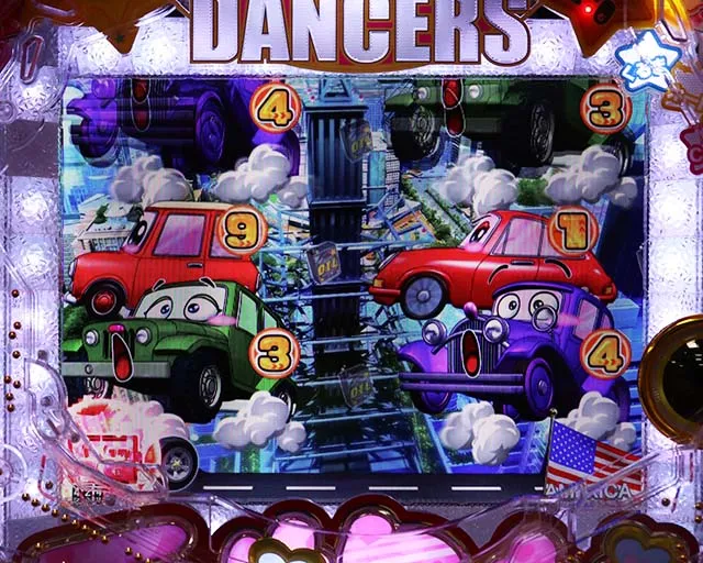 乗物娘WITHサイバージャパンダンサーズ・くるまモード中演出・テンパイアクション