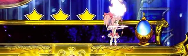 劇場版まどマギキュゥべえver・バトルモード中（RUSH）・保留変化予告